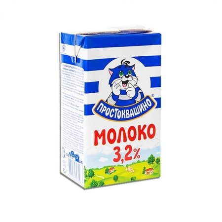 Молоко Простоквашино ультрапастеризованное 3.2
