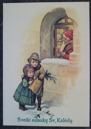 С Рождеством на литовском языке