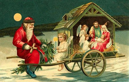 Открытка с Рождеством!