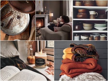 Цветной интерьер в стиле хюгге