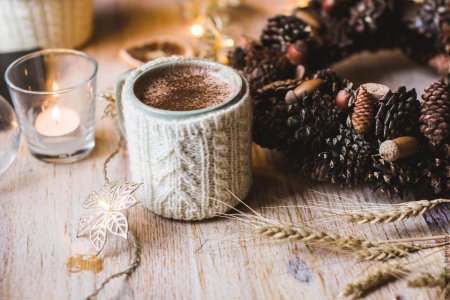 Зима кофе уют