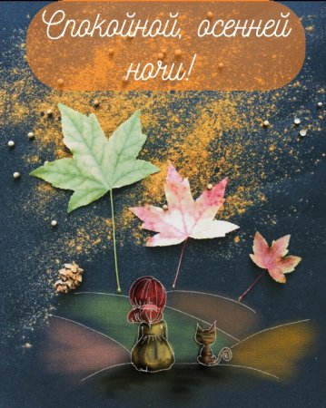 Доброй осенней ночи