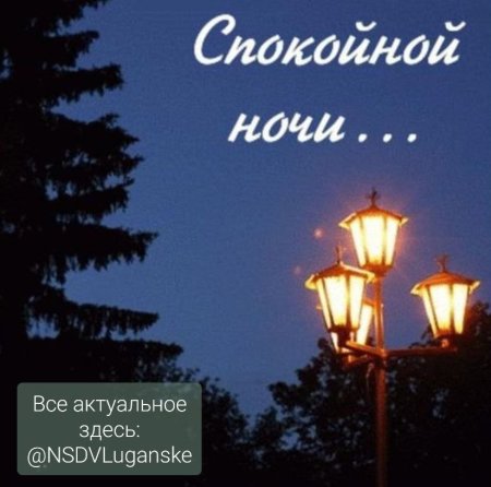 Спокойной летней ночи