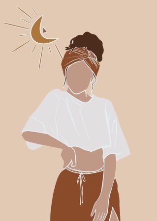 Pinterest иллюстрации с девушками