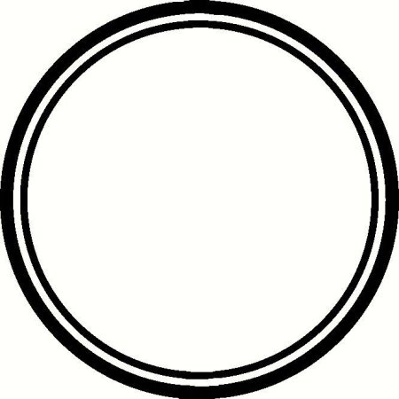 Круглая рамка