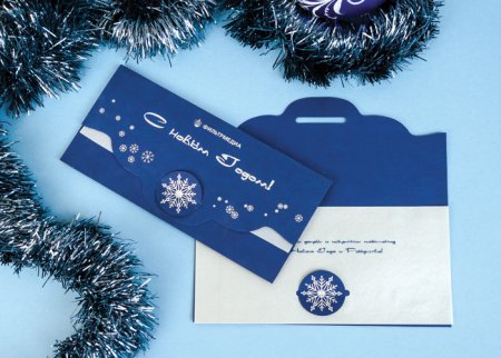 Корпоративные открытки к новому году