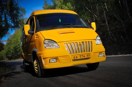 ГАЗ 3302 желтый