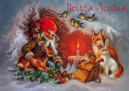 Финские Рождественские открытки
