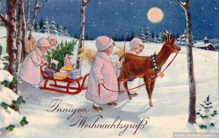 Финская Рождественская открытка