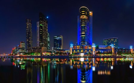 Красивый ночной город