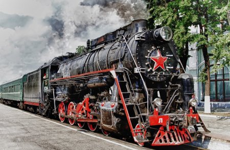 Локомотив паровоз СССР
