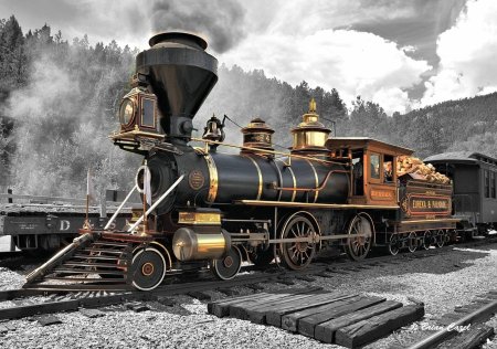 Парового Локомотива “Steam Wagon”