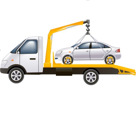 Эвакуатор на прозрачном фоне