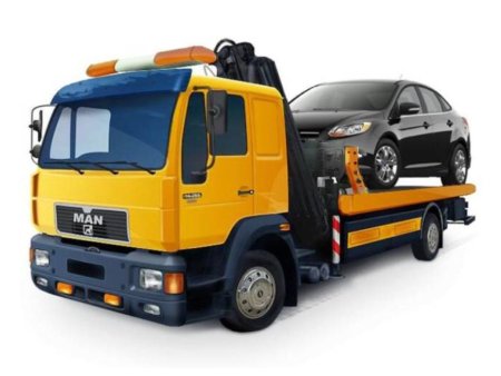 Эвакуатор на прозрачном фоне