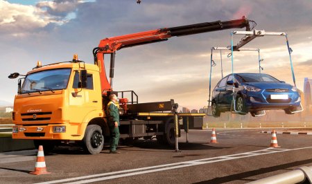 Эвакуатор манипулятор Палфингер