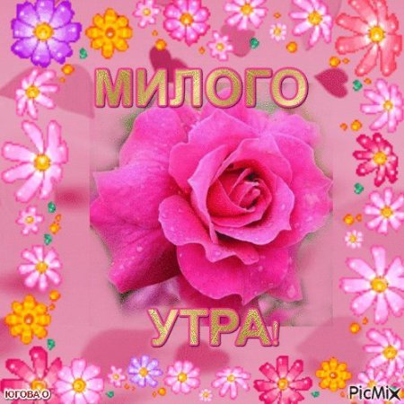 Доброе утро Оля открытки