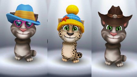 My talking Tom персонажи