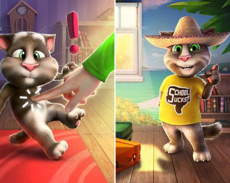 Talking Tom игра 2010