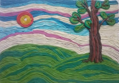 Пластилиновая живопись