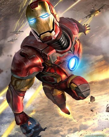 Марвел Железный человек арт