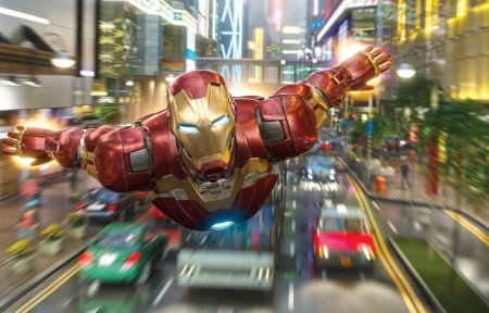 Железный человек летает