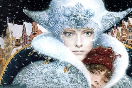 Художник Владислав Ерко Снежная Королева