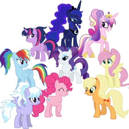 Родители mane6 МЛП