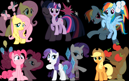 Mane 6 Pony