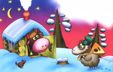 Зимовье зверей сказка