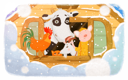 Зимовье зверей избушка