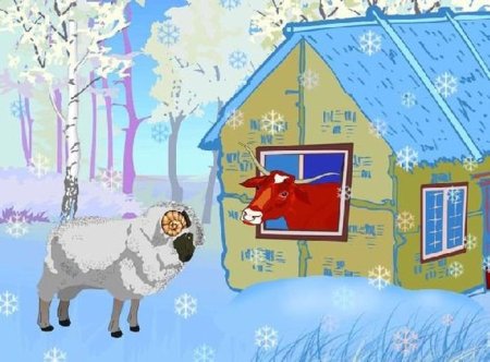 Зимовье зверей иллюстрации к сказке