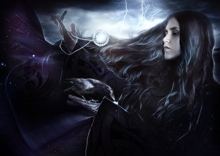 Девушки фэнтези ведьмы