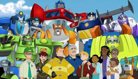 Трансформеры боты спасатели Академия Чейз