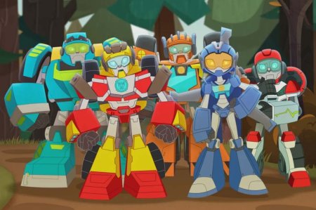 Боты трансформеры спасатели Academy