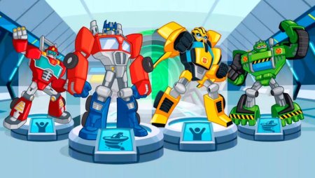 Боты спасатели Блейдс и Бамблби