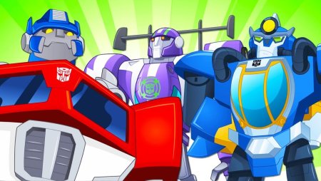 Мультик трансформеры боты спасатели