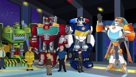 Трансформеры роботы спасатели Академия