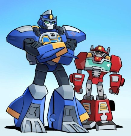 Трансформеры боты спасатели Академия