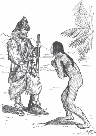 Д. Дефо «приключения Робинзона Крузо»