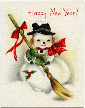 Открытка на НГ на английском