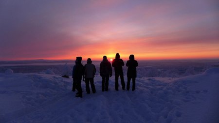 Когда в Мурманске Полярная ночь