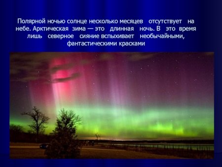 Полярная ночь презентация