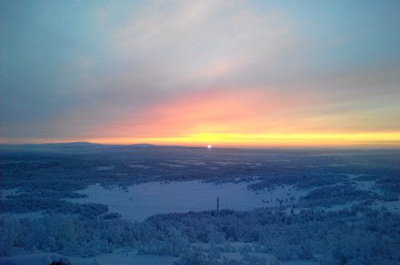 Рассветы Полярная ночь Мурманск