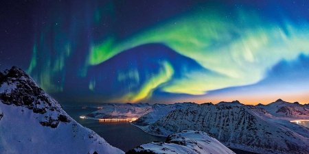 Северно Ледовитый океан Северное сияние