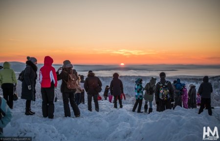 Сопка Солнечная горка Мурманск