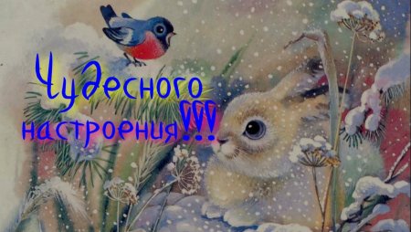 С добрым морозным утром пожелания
