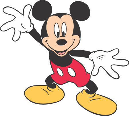 Герои мультика Микки Маус