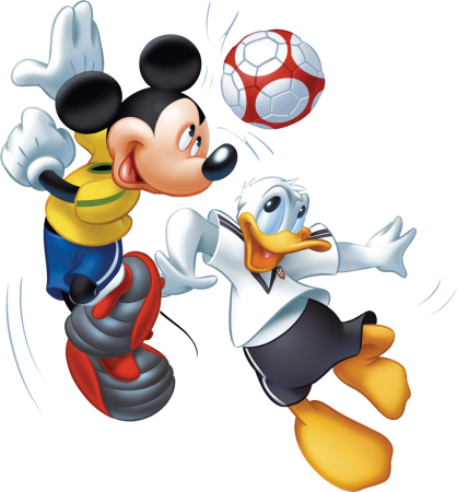Микки Маус футбол