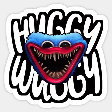 Huggy Wuggy надпись