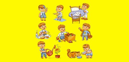 Режим дня для детей